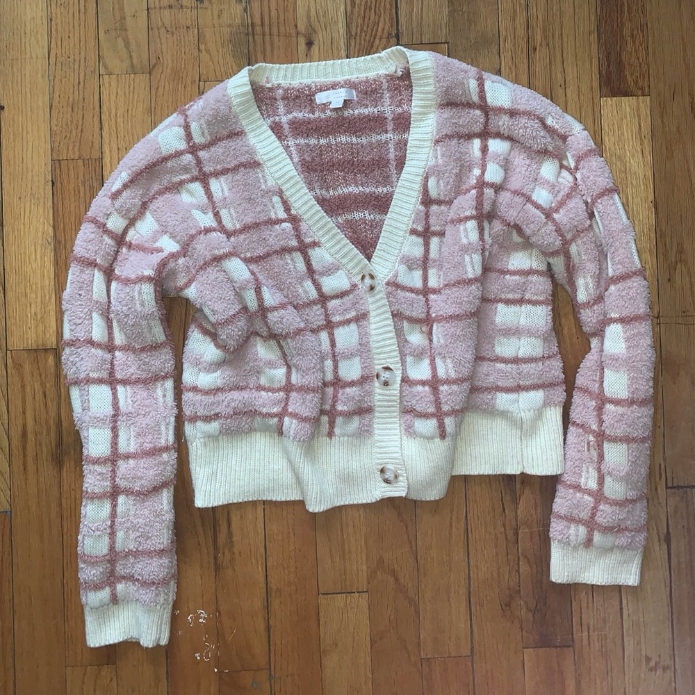 Pink sweater!